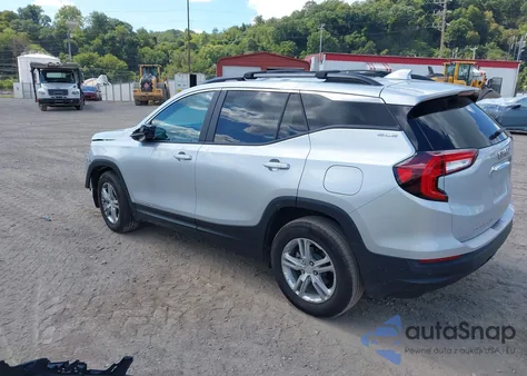 2022 GMC Terrain Fwd Sle из США, поврежденный, VIN 3GKALMEV0NL220521